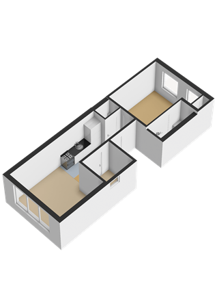 Floorplan - Amsterdamsestraatweg 707A, 3555 HE Utrecht